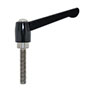 Classic Style Metric Zinc Adjustable Handles with Stainless Steel Stud Insert
