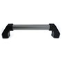 Black Anodized Aluminum Tube Handles Black Anodized Aluminum Tube Handles