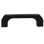 Top Mount Plastic Ribbed Pull Handles