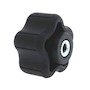 Soft Touch 5 Lobe Tapped Hand Knobs - 4
