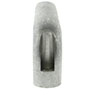 Top Mount Tumbled Finish Aluminum Cabinet Handles - 3